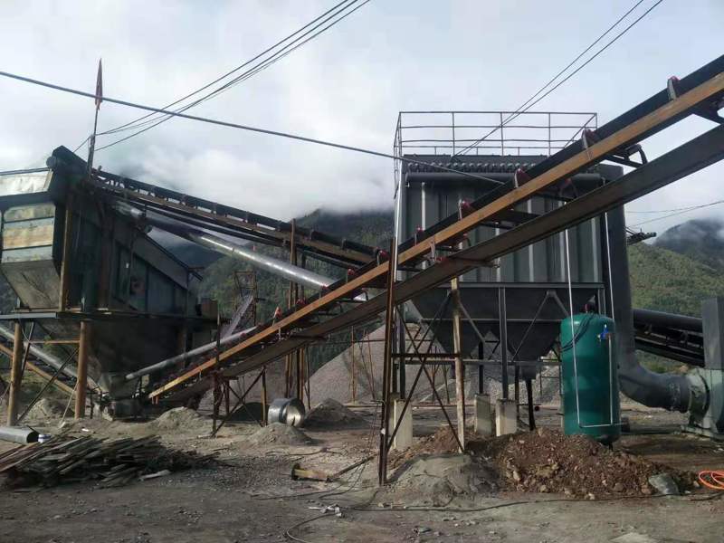 制砂機生產線除塵器